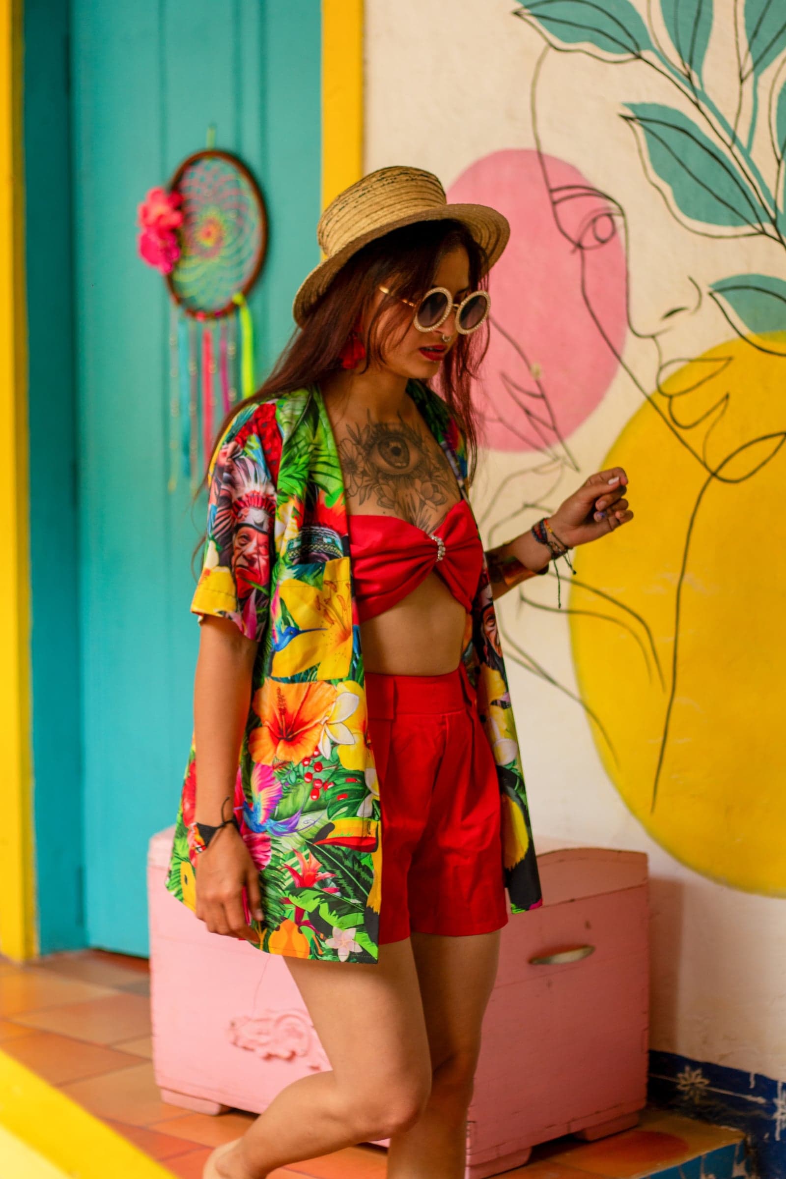 Camisa con estampado Nuestra Tierra