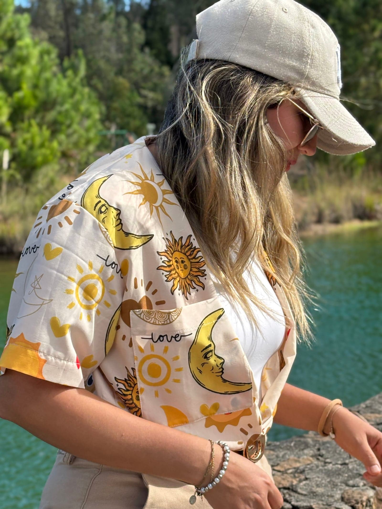 Camisa con estampado Sol y Luna — foto 2 de 4