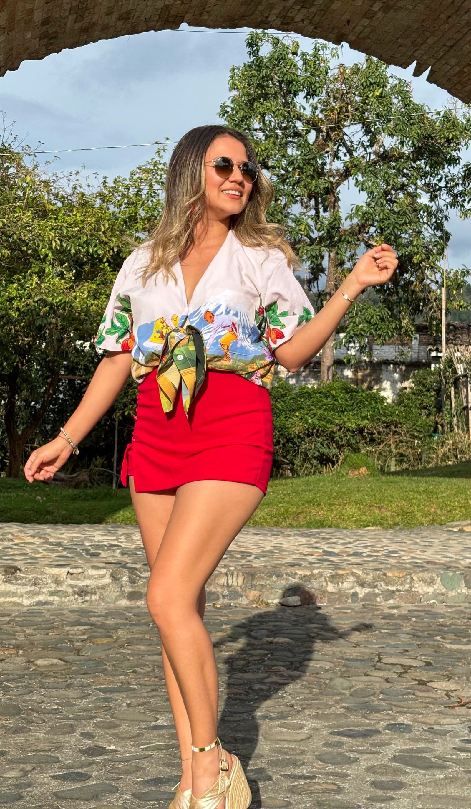 Camisa con estampado Tierra de Contrastes — foto 4 de 4